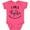 Retro Heather Pink, variant on Inktastic Trigeminal Neuralgia Awareness I am a Fighter Boys or Girls Baby Bodysuit
