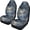 Blue Stripes, variant on Chririnla American Floral Automotive Seat Covers Pack of 2 Set 250 Years of Freedom Automobile Seat Protector Classic Auto Interior Accessories Fit Cars, Truck or SUVs
