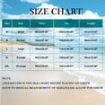 thumbnail image 2 of cocolona Womens Summer Casual High Waist Chiffon Dress Shorts Breathable Elastic Waist Straight Wide Leg Beach Shorts, 2 of 4