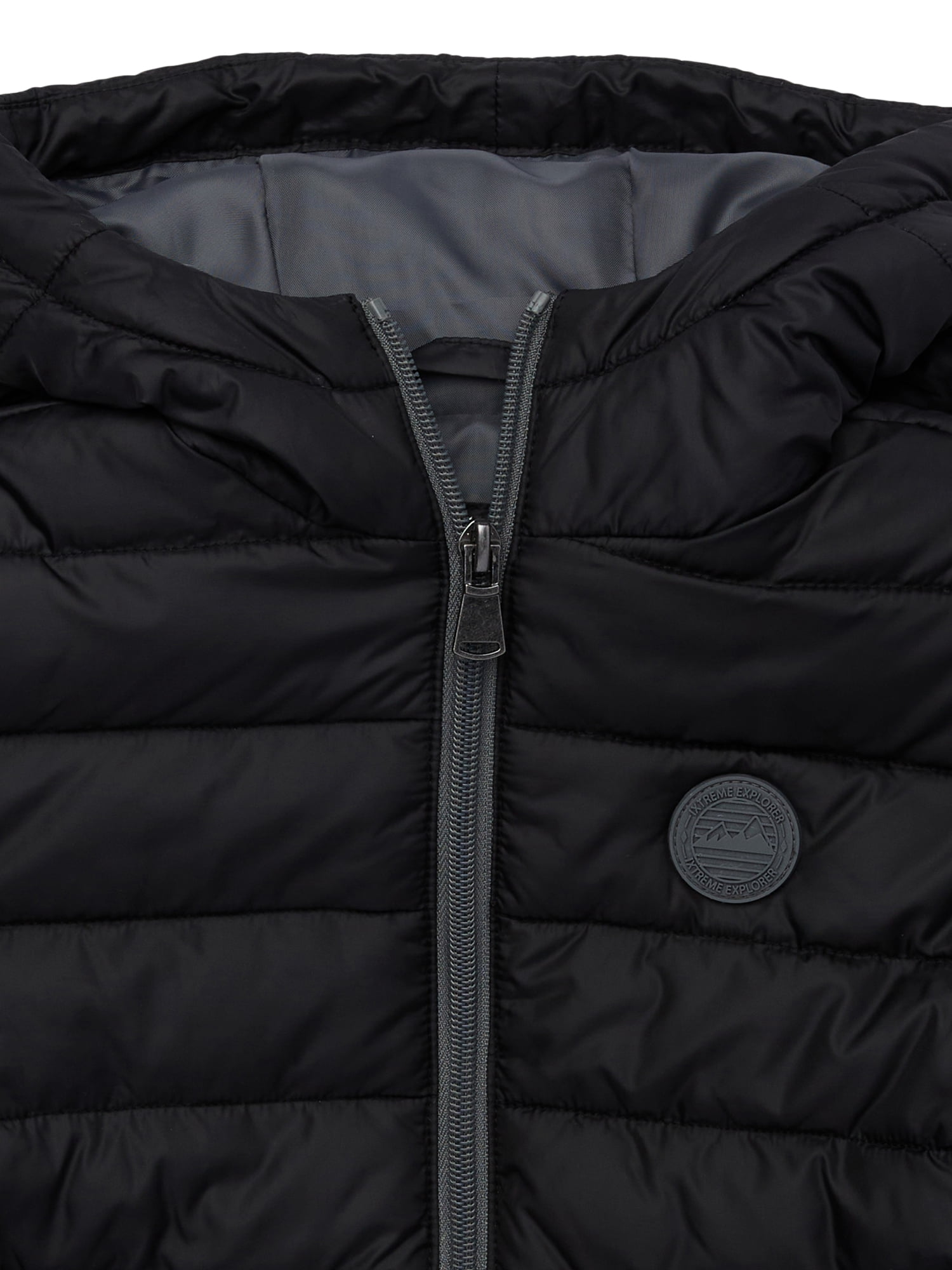 Ixtreme Boys Solid Quilted Hooded Puffer Jacket, Sizes 4-18