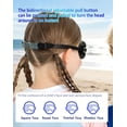 thumbnail image 5 of Splashy Eyes Goggles, HD Anti-Fog UV Protection Leak-Proof, Easy Snap-On + No Hair Pulling + Nose Clip & Ear Plugs, 5 of 9