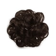 thumbnail image 2 of Hevirgo Synthetic Fiber Curly Chignon Fake Hair Extension Bun Wig Hairpiece for Women, 2 of 8