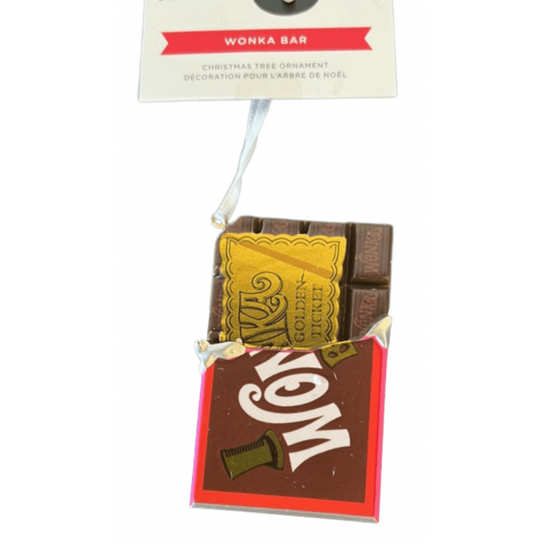 7.56 Oz. Sized Willy Wonka Chocolate Bar Wrapper & Golden Ticket no  Chocolatemore Products in Our Store 