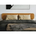 thumbnail image 3 of AFI Capri Queen Wood Platform Bed with Panel Footboard and Twin XL Trundle, Light Toffee, 3 of 16