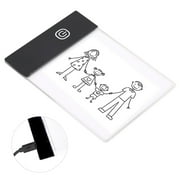 Fyydes A6 LED Light Board, Portable Tracing Light Pad for Art and Craft, 5.91 x 3.94 Inches