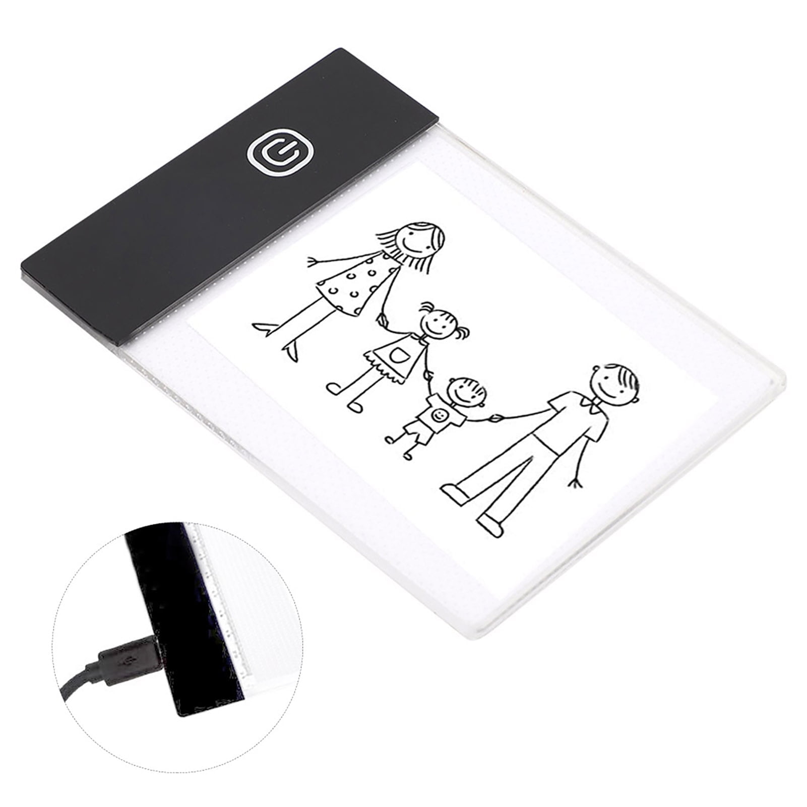 Fyydes A6 LED Light Board, Portable Tracing Light Pad for Art and Craft, 5.91 x 3.94 Inches