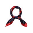 thumbnail image 2 of Unique Bargains Women Satin Print Square Scarves Kerchief Neck Scarves 20 x 20"", 2 of 7