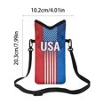 thumbnail image 3 of Mini Football Drawstring Bag Sports Sackpack for Soccer Games | Lightweight Nylon Shoulder Bag for Matches | Compact Carryall for Smartphone Keys Card At Stadiums Events, 3 of 6