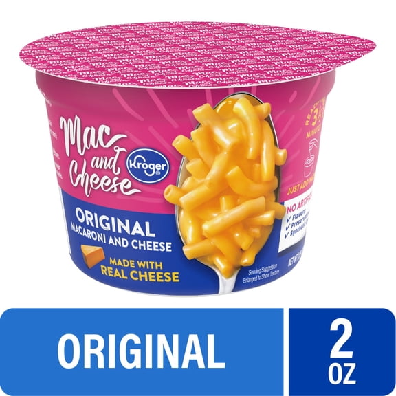 Kroger Original Macaroni and Cheese Cup 2.05 oz - Pack of 1