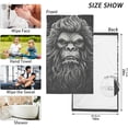 thumbnail image 6 of Dreamtimes Sasquatch Portrait Bath Towels Set 16×28 inches, Cotton Face Towel Water Absorbent Lightweight Quickdry Hand Towels for Bathroom Ktichen Travel Gym, 6 of 7