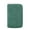 Green, variant on Zippered Leather Notebook Binder Cover, 6-Ring Refillable with Card Pocket & Pen Slot