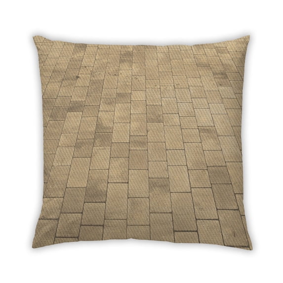 Ahgly Company Indoor Square Contemporary Throw Pillow, 18 inch by 18 inch