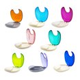 thumbnail image 4 of EeaseCA Dental Braces Storage Box Case Holder False Teeth Transparent Teeth Retainer Case (Fluorescent Green), 4 of 8