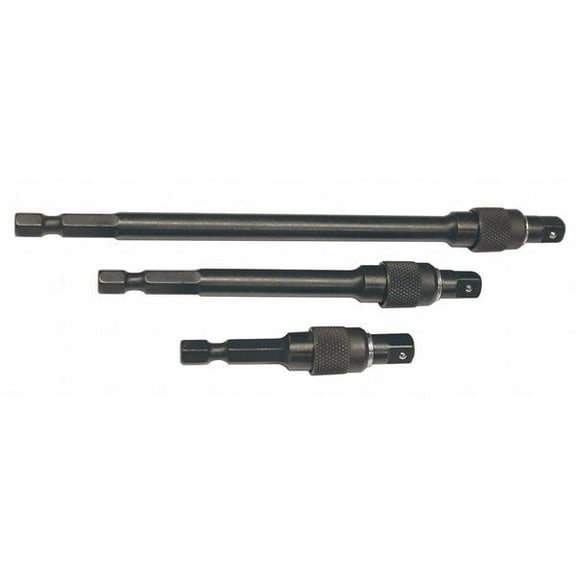 Sk Professional Tools Socket Adapter Set,1/4" Male Hex,1/4" Sq 32160
