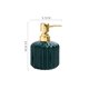 thumbnail image 1 of Dispensador de jabón de cerámica de 350 ml con bomba for lociones, jabones líquidos y champú., 1 of 4