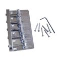 thumbnail image 1 of Puente de bajo de 5 cuerdas con tornillos, piezas de repuesto para bajo resistentes y duraderas, accesorios para instrumentos de 5 cuerdas, 1 of 9