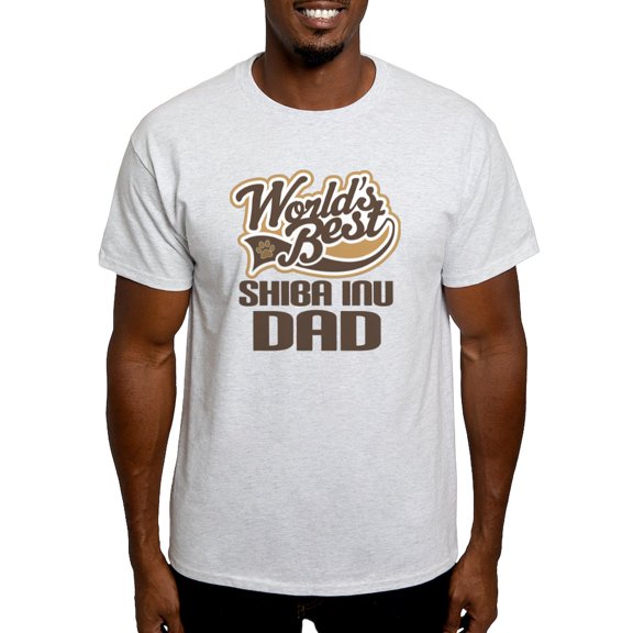 CafePress - Shiba Inu Dad Gift Light T Shirt - Men's Classic Graphic T-Shirt
