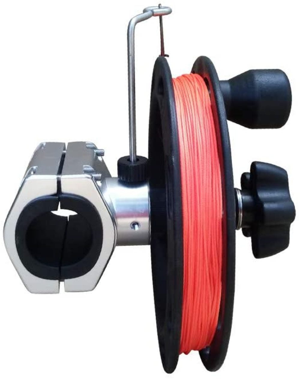 TaliaPosy Manual Planer Reel/Rail Mount Teaser Reel/Rail Mount Planer Reel for 2inch Rail