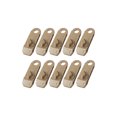 thumbnail image 1 of Sonducket 10 piezas, pinzas para toldo, abrazadera de nailon portátil, accesorio para acampar al aire libre, Picnic, escalada, montañismo, carpas Caqui, 1 of 6