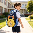 thumbnail image 5 of Weebloom School Backpack For Kids Boys Girls Cute Cartoon Bear Backpack For Toddlers Ergonomic Design Bookbag Preschool Kindergarten Dark Blue, 5 of 5