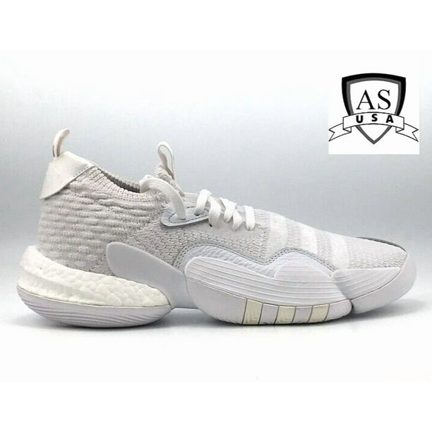 Adi - das Trae Young 2.0 Men's Size 8 White Basketball Sneakers H03844 New