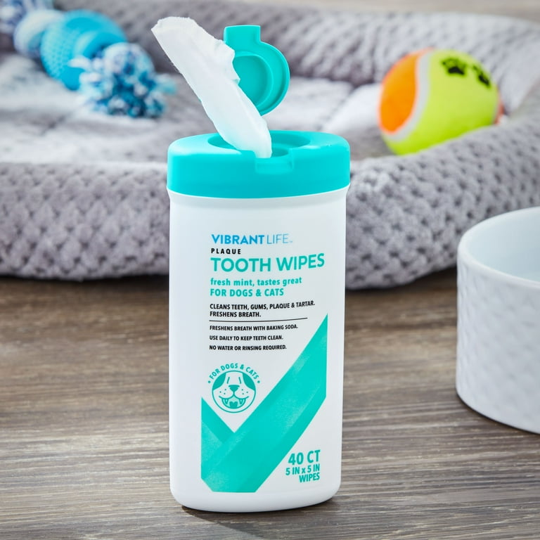 Plaque wipes cheap for dogs