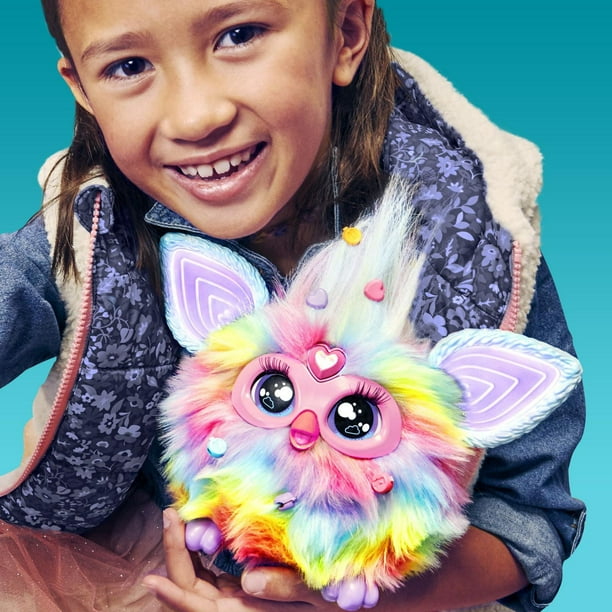 Furby Tie Dye Interactive Plush Toy - English Version - Walmart.ca