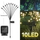 thumbnail image 1 of Lámpara solar de luciérnaga para exteriores, impermeable, con movimiento del viento, para patio, parque, césped, luz decorativa, luz de estrella, gusano, enchufe de suelo, 1 of 4