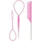 thumbnail image 1 of wonim44 3Pcs/Set French Braiding Tool Make Hairstyles Elastic Hair Bands Remover Cutter Tail Comb Hair Styling Tools Hair Braiding Tool Hair Braiding Aid Hair Braiding Assistant Hair Braiding, 1 of 1