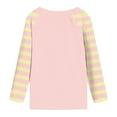 thumbnail image 4 of Hessimy Boys and Girls Long Sleeve Shirts Kids Crewneck T Shirts Casual Tops Tees(Yellow,5-6 Years), 4 of 5