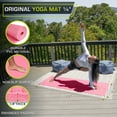 thumbnail image 2 of ProsourceFit Original Yoga Mat 1/4" Thick for Comfort & Stability, 2 of 6