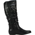thumbnail image 2 of Cliffs by White Mountain Womens Francie Faux Leather Slouchy Knee-High Boots, 2 of 6