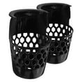 thumbnail image 1 of RENACLIPY 2Pcs Plastic Billiard Net Basket Black for Pool Table Side Storage and Quick Setup, 1 of 8