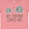 thumbnail image 4 of Inktastic My Papaw Loves Me Grandchild Boys or Girls Baby T-Shirt, 4 of 5