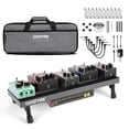 thumbnail image 1 of Pedalera de guitarra GHOSTFIRE SPL-02 con fuente de alimentación GS10-SE, 1 of 6