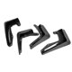 thumbnail image 4 of 4 unids/set guardabarros de coche rueda ceja guardabarros Protector accesorios aptos para 5 Series 17, 4 of 8