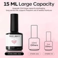 thumbnail image 5 of modelones Cat Eye Gel Nail Polish, 15 ML Pink Glass Cat Eye Gel Nail Polish with Magnet Spring White Silver Shimmer Soak Off Reflective Translucent Gel Magnetic Nail Polish for Women Girl, 5 of 10
