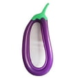 thumbnail image 1 of Tumbona inflable Sharpla forma de berenjena 190cmx95cmx20cm, 1 of 8