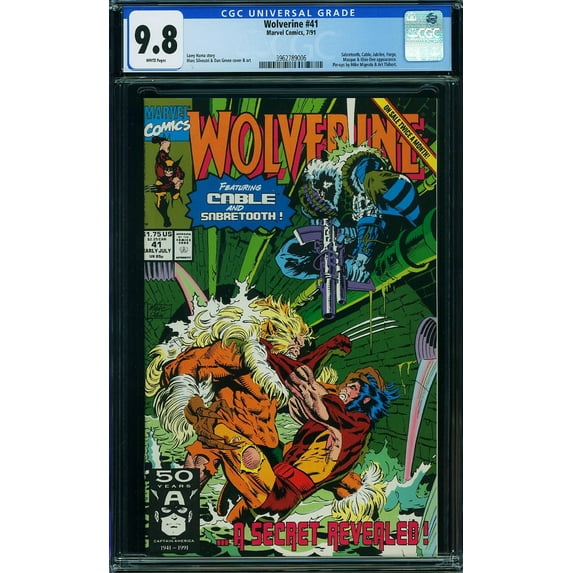 Wolverine #41 - CGC 9.8 Comic Book