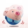 thumbnail image 3 of 2x Peluche eléctrico de cerdo que hab, de dibujos animados, juguete de para bebés, recargable CUTICAT Bola educativa del cerdo del salto, 3 of 4