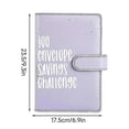 thumbnail image 2 of 100 Envelope Challenge Binder Cash Binder With Envelope Saving Challenge Binder Money Saving Envelope For School Home Office, 2 of 5