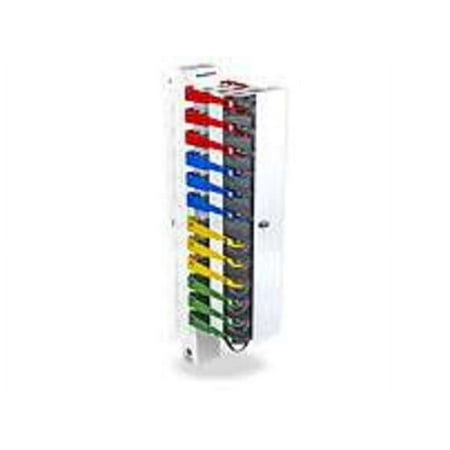 UPC: 0811737030129 | PowerGistics 1T12110 TOWER12 Shelving System – 12 Shelf – Wall-mountable – Integrated Cable Management – Lockable