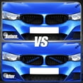 thumbnail image 2 of Pair Vehicle Front Grille Trim Strips Cover Blue for BMW 1 2 3 4 Series, 2 of 8