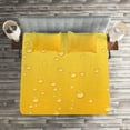 thumbnail image 2 of Ambesonne Yellow Quilted Coverlet 3 Pcs, Ombre Like Beer Glass, Queen Size, Yellow, 2 of 2