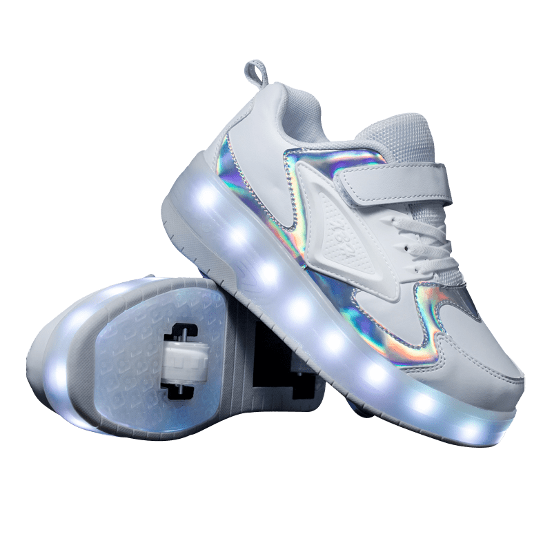 TUINANLE USB Opladen Kinderen Rolschaatsschoenen Jongens Meisje Automatische LED Verlichte Knipperende Kinder Sneakers kopen vanaf een prijs van 64