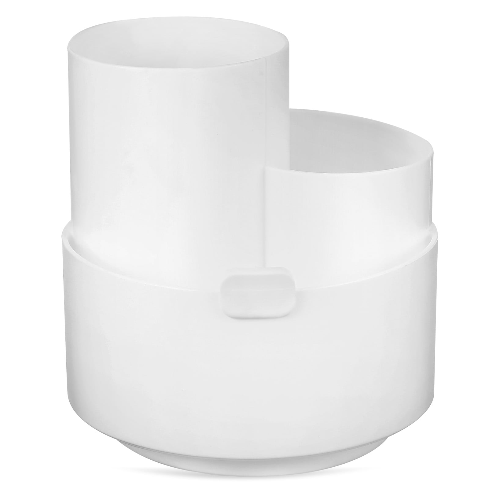 GARVALON Pencil Organizer for Desk Home Office Desk Organizer White 1Pcs Back to School