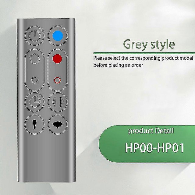 Applicable To Dyson Hp00 01 Am09 6 Hp01 Dp03 Tp02 Series Air Purifier Blade Less Fan Remote Control Replacement