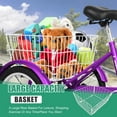 thumbnail image 2 of Lilypelle 16 inch Tricycle for Beginner Riders,Adult Tricycle 16" Wheels, 1-Speed Trike, 3 Wheels Bike with Basket, Exercise Shopping Picnic, 2 of 9