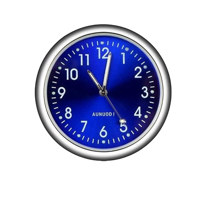 Kenally Automotor Stick-On Reloj digital Reloj de metal Adornos para automóviles Decoraciones interiores Tipo luminoso Automoción decorativa y accesorios No.02 Kenally VI0603-02B