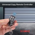 thumbnail image 3 of Control Remoto AK-078A Smart Copy Remote Control 4 Botones Garage Duplicator Key (315MHz) Ndcxsfigh Nuevos Originales, 3 of 9